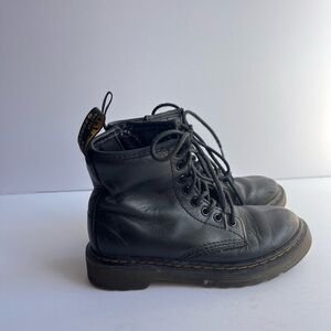 Dr. Martens Black Kids Boots